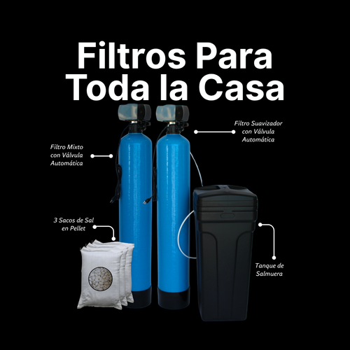 Filtros Automáticos para toda la casa