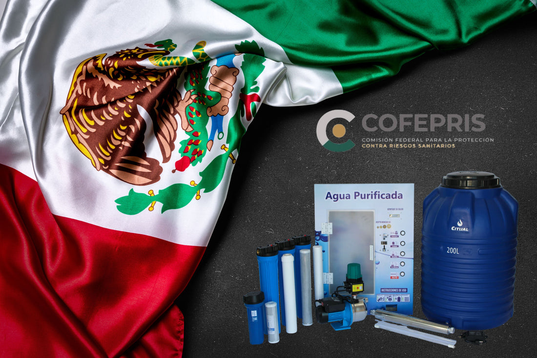 Cómo poner una purificadora de agua en México