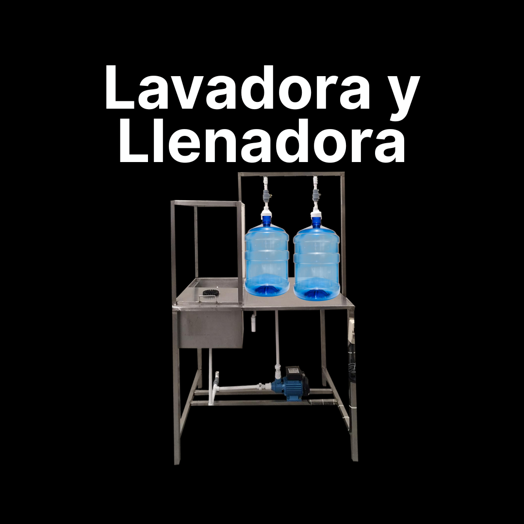 Lavadora y Llenadora