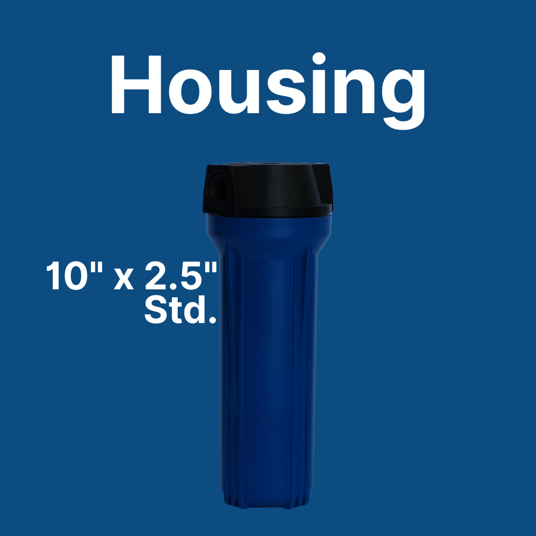 Housing Filtro 10" x 2.5" Std